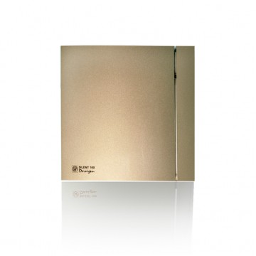 Вентилятор Silent Design 100 CHZ Champagne (датчик влажности и таймер)